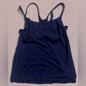 Navy Blouson Tankini